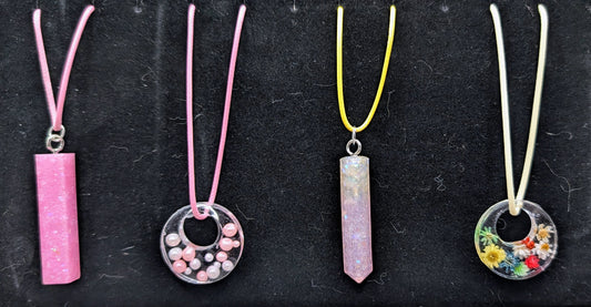 Resin Necklaces